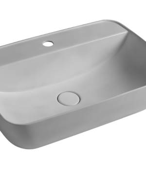 MADE Lavabo Rettangolare Monoforo in Appoggio