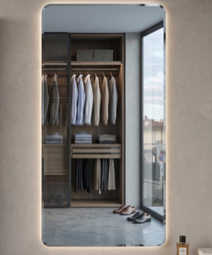 BRIO Specchio Retroilluminato Reversibile