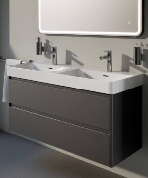 Pro X Lavabo Doppio 1200 senza Troppopieno