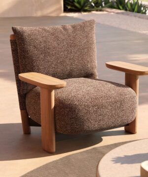 Milos Wood Lounge Chair