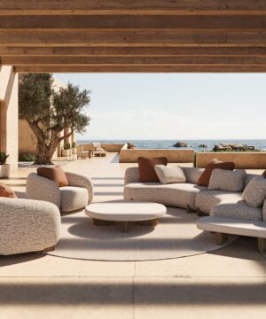 Milos Upholstered Lounge Chair