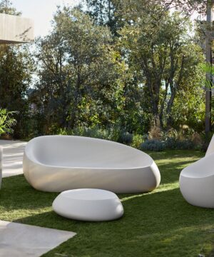 Stone Armchairs