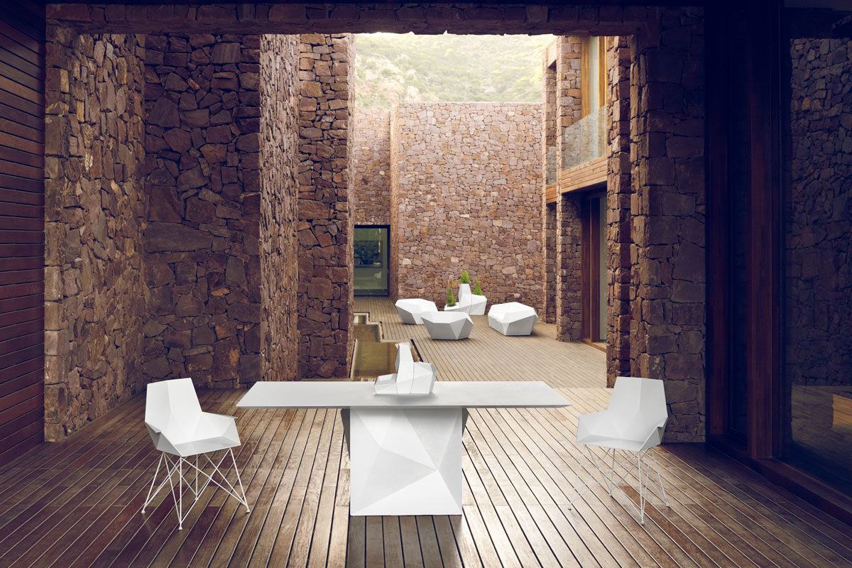 Faz Stainless Dining Table - immagine 6