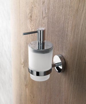 Dosatore Sapone Liquido da Parete Hoop (metallo)
