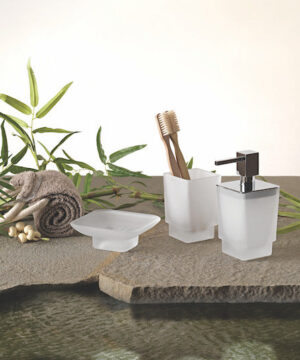 Dosatore Sapone Liquido da Appoggio Swing